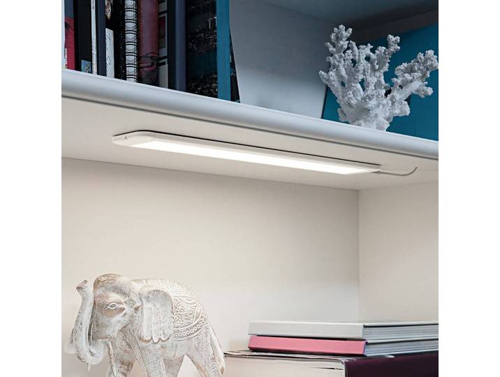 OSRAM SMART+ WiFi LED-Unterbaulampe UNDERCABINET, weiß 50 cm dimmbar, weiß / opal, für Küche, Aluminium, Modern