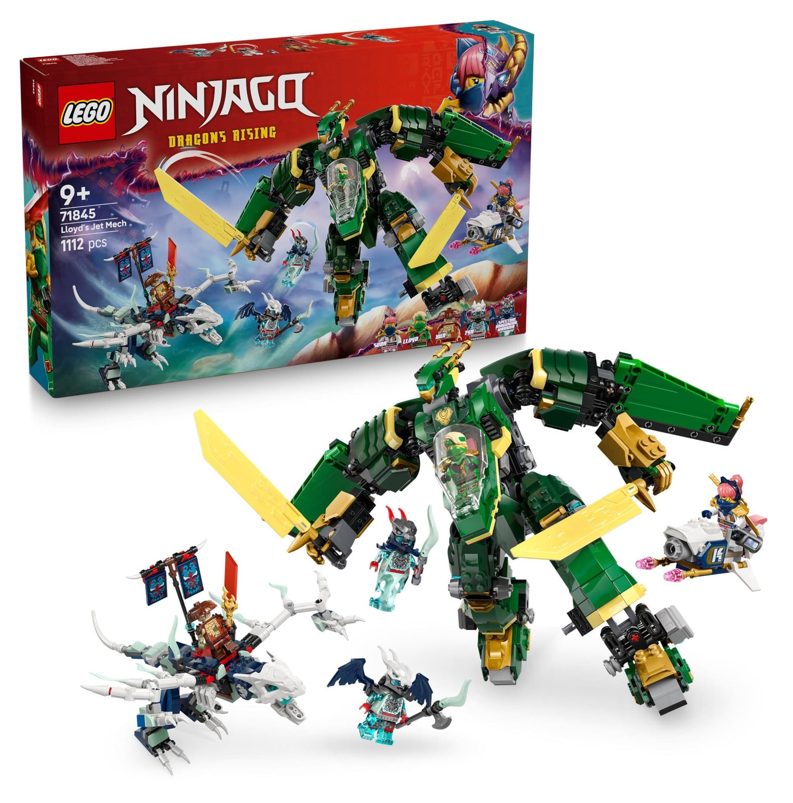 LEGO NINJAGO Lloyd's straalvliegtuig-robot 71845