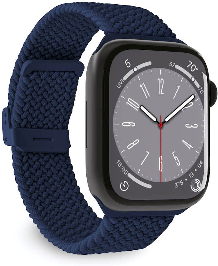 Apple Watch (42/44/SE/45/46/49mm) Puro LOOP Urrem - Mørkeblå