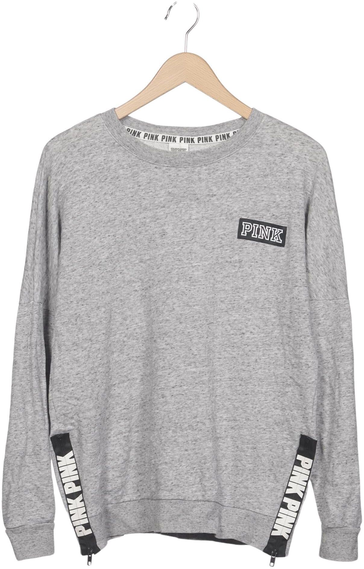 Victorias Secret Damen Sweater, Grau, Gr. XS, Baumwolle / Synthetik - Second Hand
