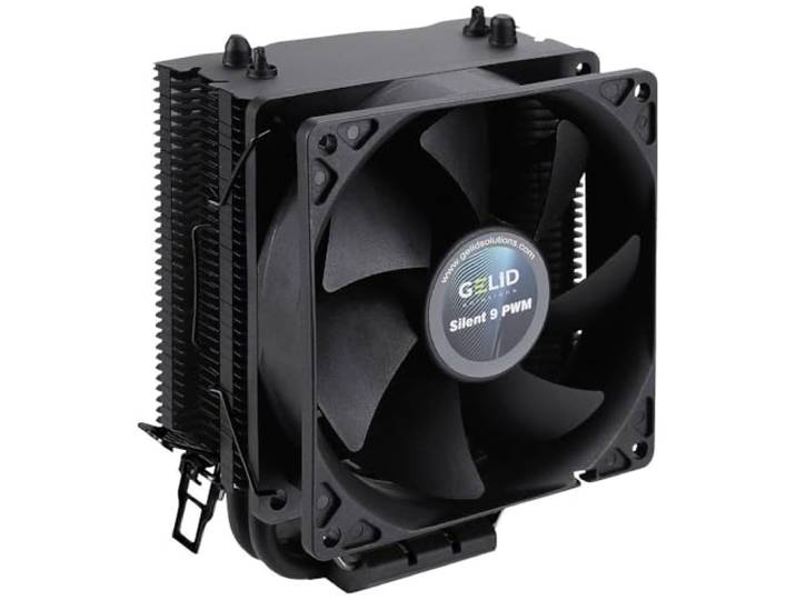 Gelid Solutions Black Frore - 2 Power Heatpipes - 92mm PWM-ventilatoren - Hoogwaardige zwarte elektroforetische coating - Zwart
