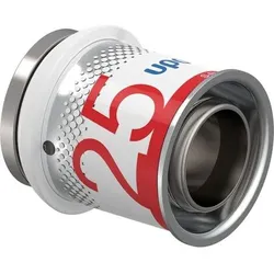 Uponor Endstück S-Press PLUS aus Messing, verzinnt 25mm
