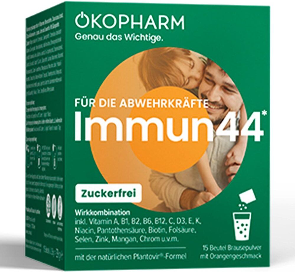 Ökopharm Immun44 Brausepulver 15stk