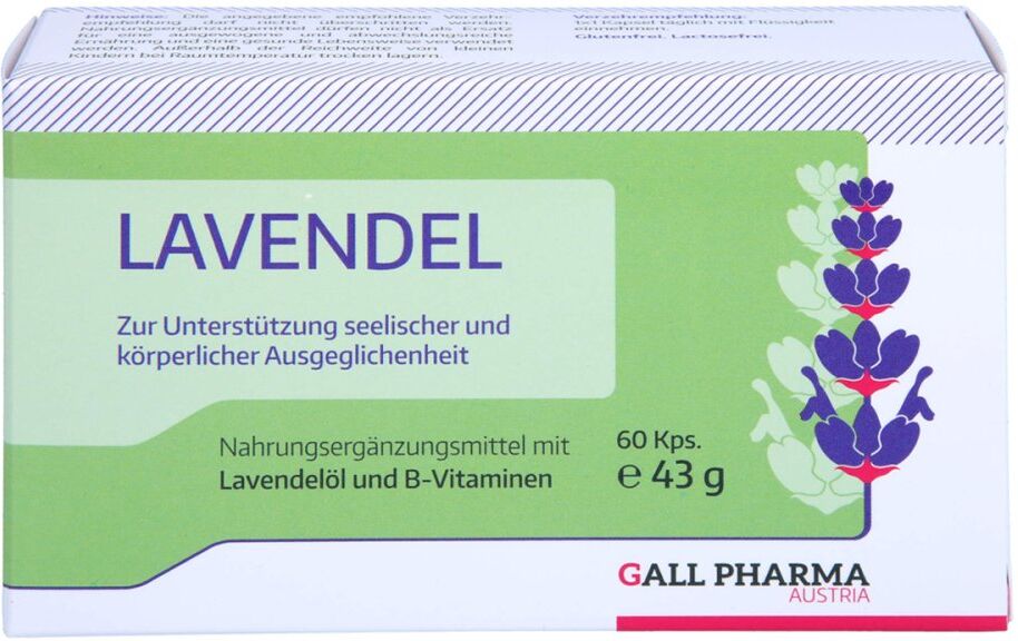 Lavendel öl Gph Kapseln