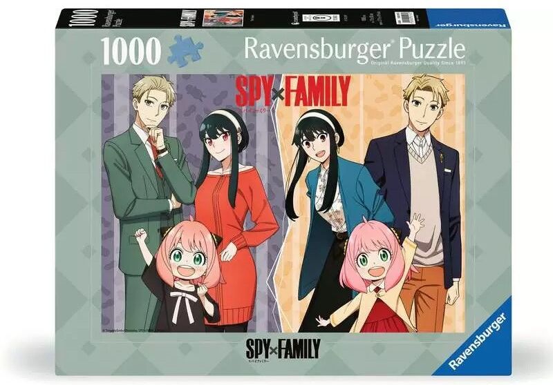 Puzzle 1000 pcs La famille Forger : Spy x Family - Ravensburger