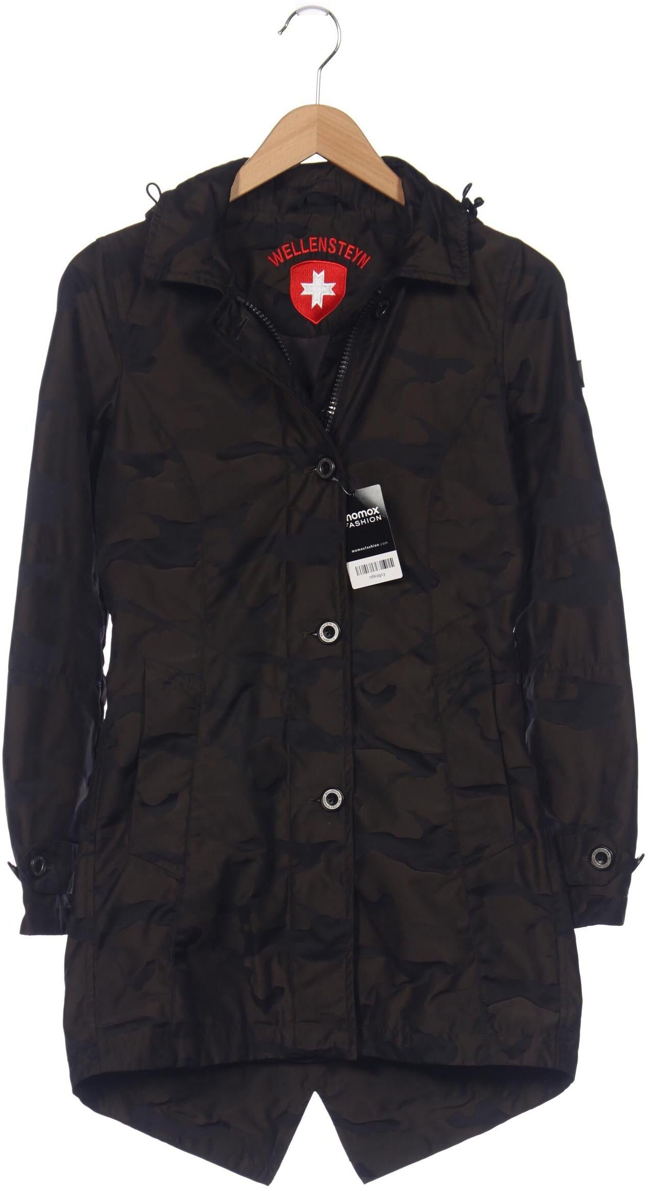 Wellensteyn Damen Mantel, Grün, Gr. XS, Synthetik - Second Hand