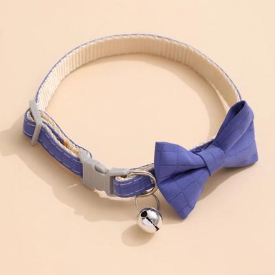 Inspire Essentials Bow Bell Pet Collar For Cats & Small Dogs 2