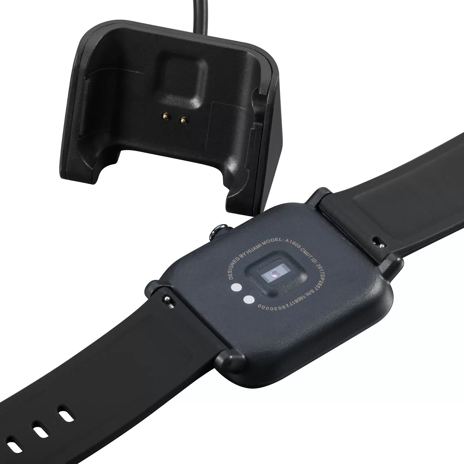 INF Smartwatch-Ladegerät für Amazfit BIP/BIP Lite - Schwarz