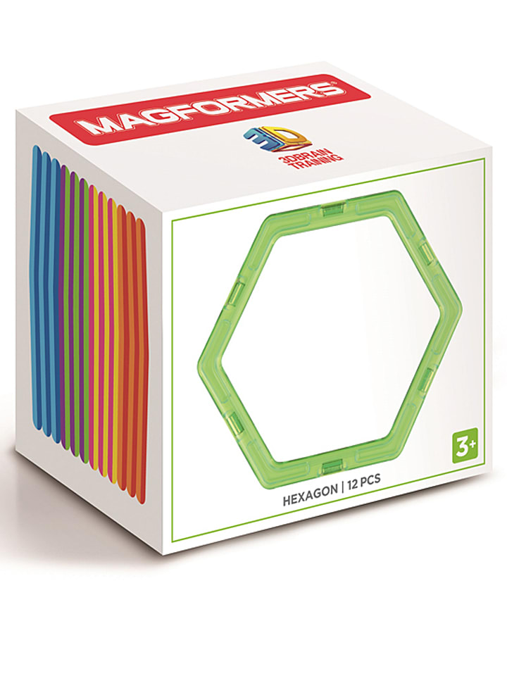 MAGFORMERS 12tlg. Magnetspielset "Hexagon" - ab 3 Jahren - onesize