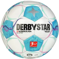 DERBYSTAR Bundesliga Brillant Fußball Miniball 2024/25 weiss/blau/pink 0