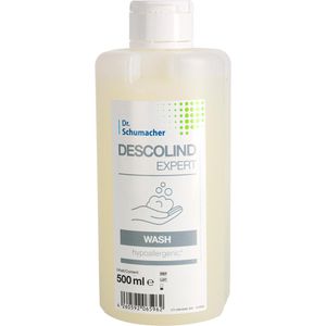 Dr.Schumacher Seife Descolind Expert Wash, Waschlotion, parfümfrei, Spenderflasche, 500 ml
