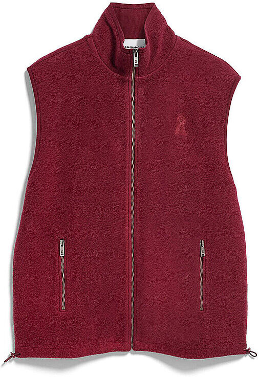 ARMEDANGELS Damen Fleeceweste rot   M W