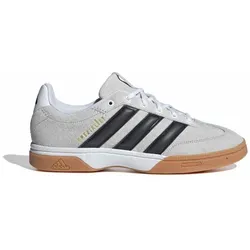 adidas Spezialist Indoor Schuhe Herren - white/core black/grey tw