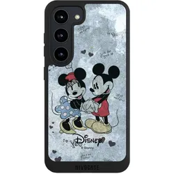 Nivocase Handyhülle für Samsung Galaxy S23 Hülle NIVOpure Case Schwarz Disney Vintage (Samsung Galaxy S23), Smartphone Hülle, Schwarz