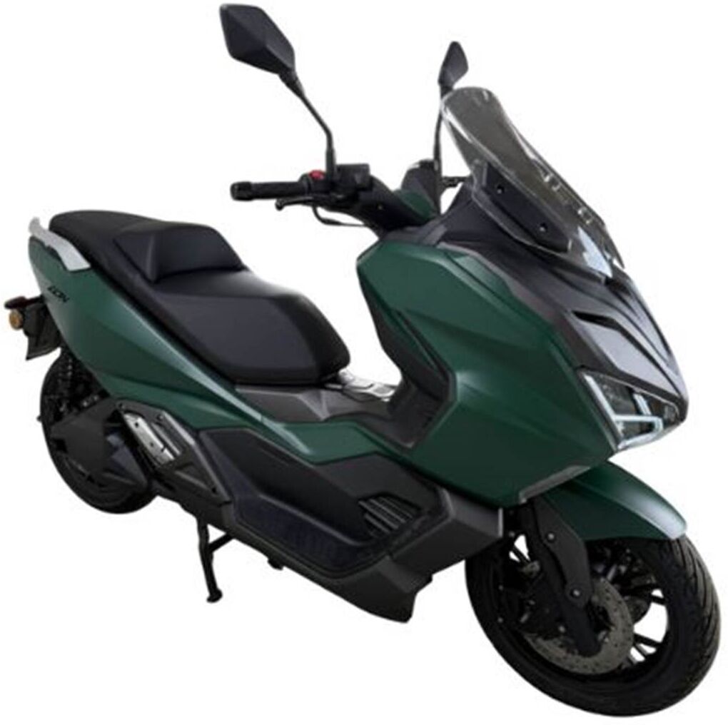 Motocicleta eléctrica Velca EON verde mate
