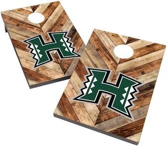 Skip's Garage Hawaii-Manoa Rainbow Warriors 2x4 Cornhole Boards