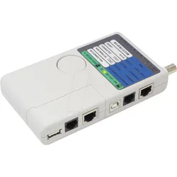 GC N0097 - Kabeltester 4-1, RJ11/RJ45/BNC+USB