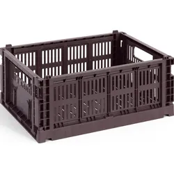 Hay Colour Crate Aufbewahrungskorb M, Bordeaux