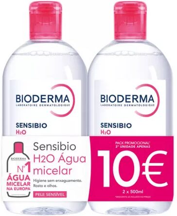 Bioderma Sensibio H20 Água Desmaquillante 2x500ml