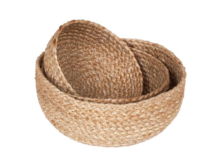 Dixie Gevlochten broodmand 3-pack Natuur