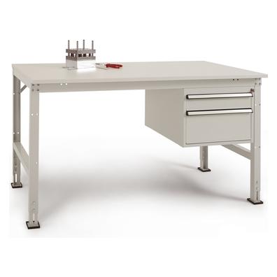 Manuflex AU5567.7035 Einzel-Arbeitstisch UNIVERSAL 1500x800x760 (Kunststoff, Metall) (AU5567.7035)