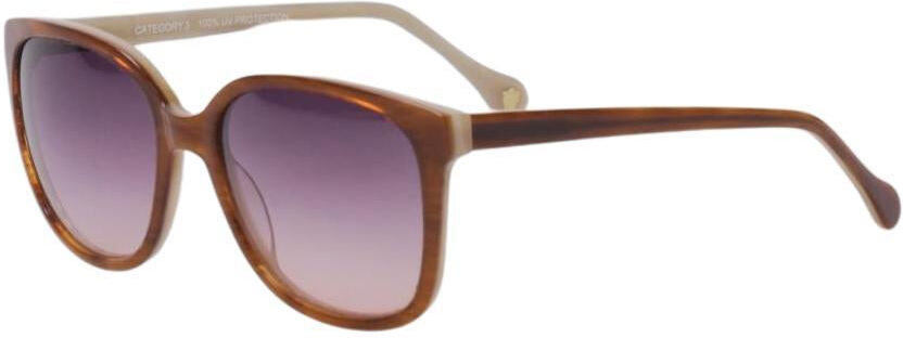 Massimo Dutti Damen Sonnenbrille, Braun - Second Hand