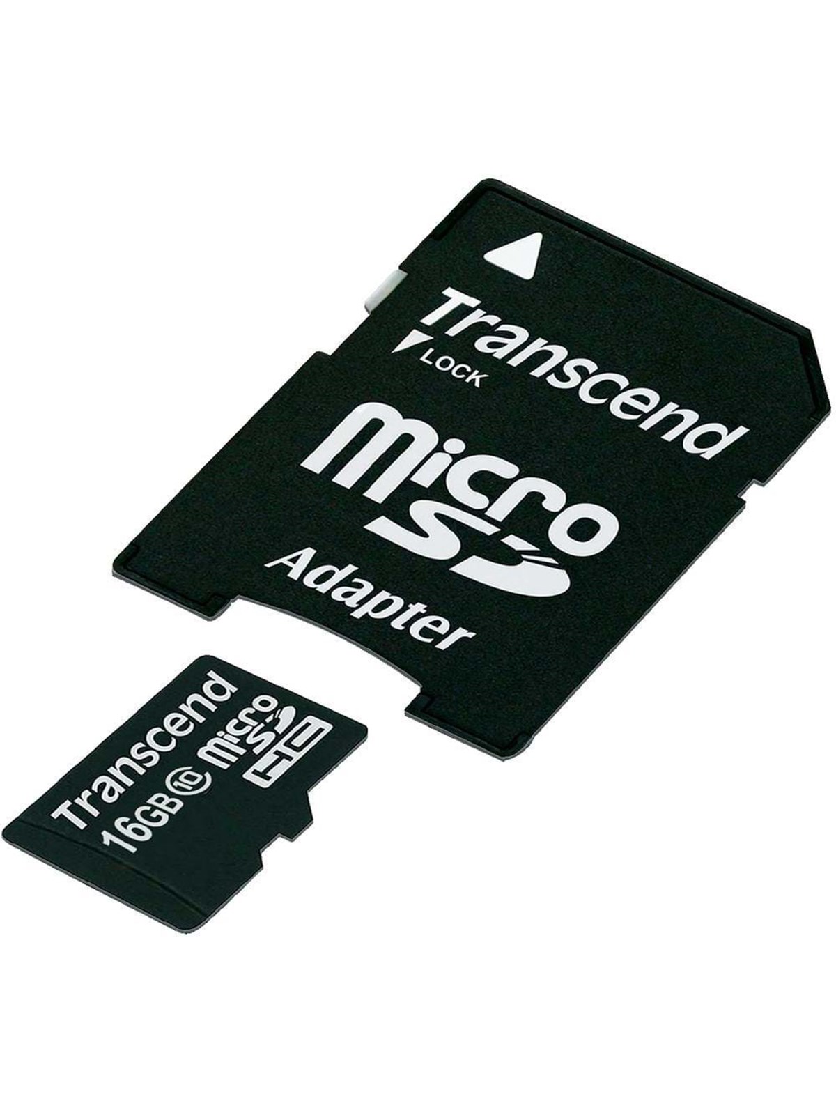 Transcend MicroSDHC/SDHC C10 - 16GB