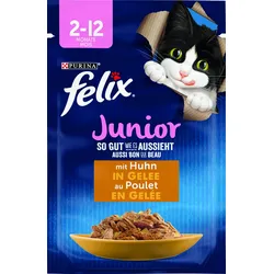 Felix So gut wie es aussieht Junior mit Huhn 26x85 g