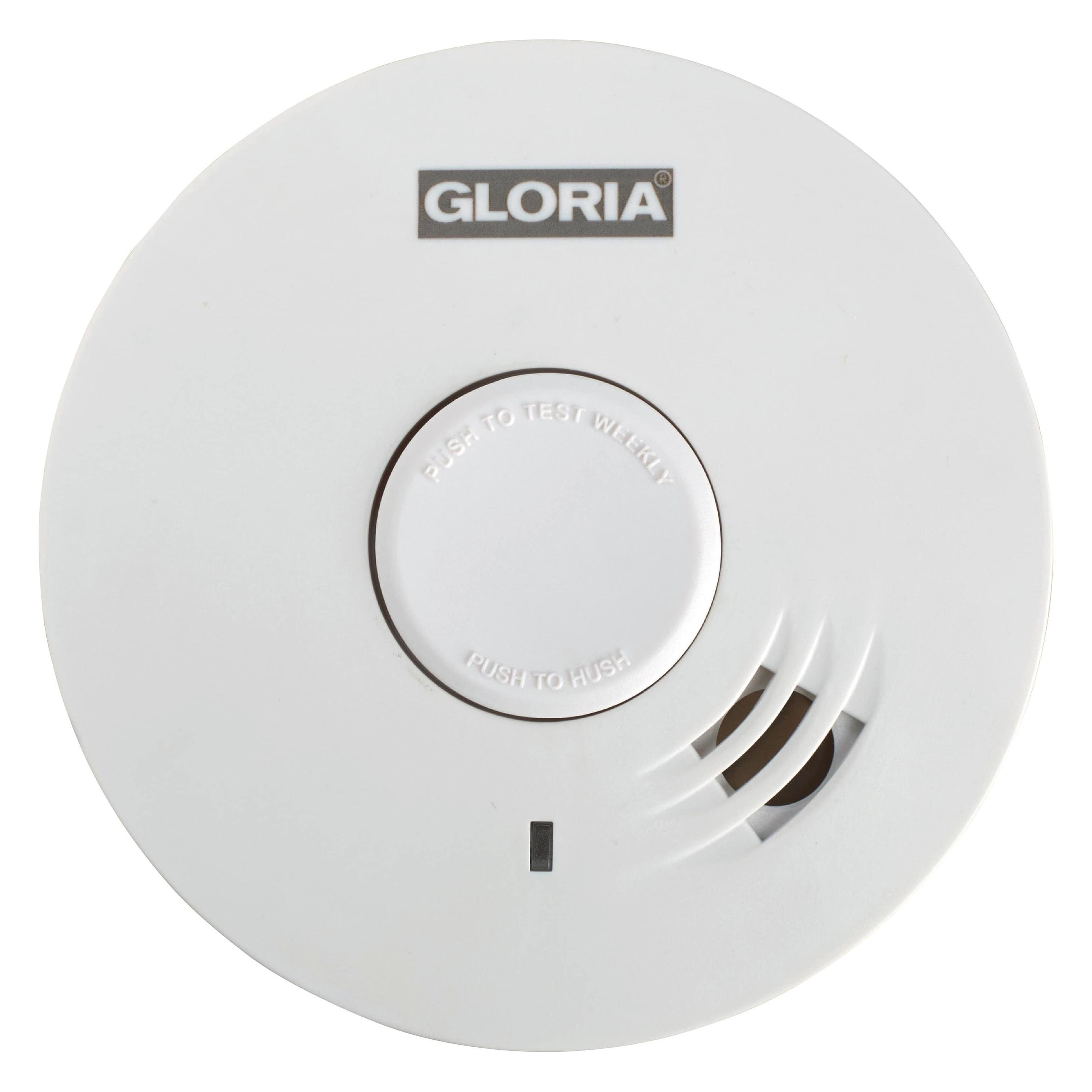 Gloria Haus und Garten R-10 002518.0015 Rauchwarnmelder inkl. 10 Jahres-Batterie batteriebetrieben (002518.0015)
