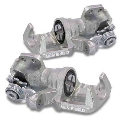 Bestprice 2x Bremssattel hinten links, rechts [Hersteller-Nr. 10690727] für Audi