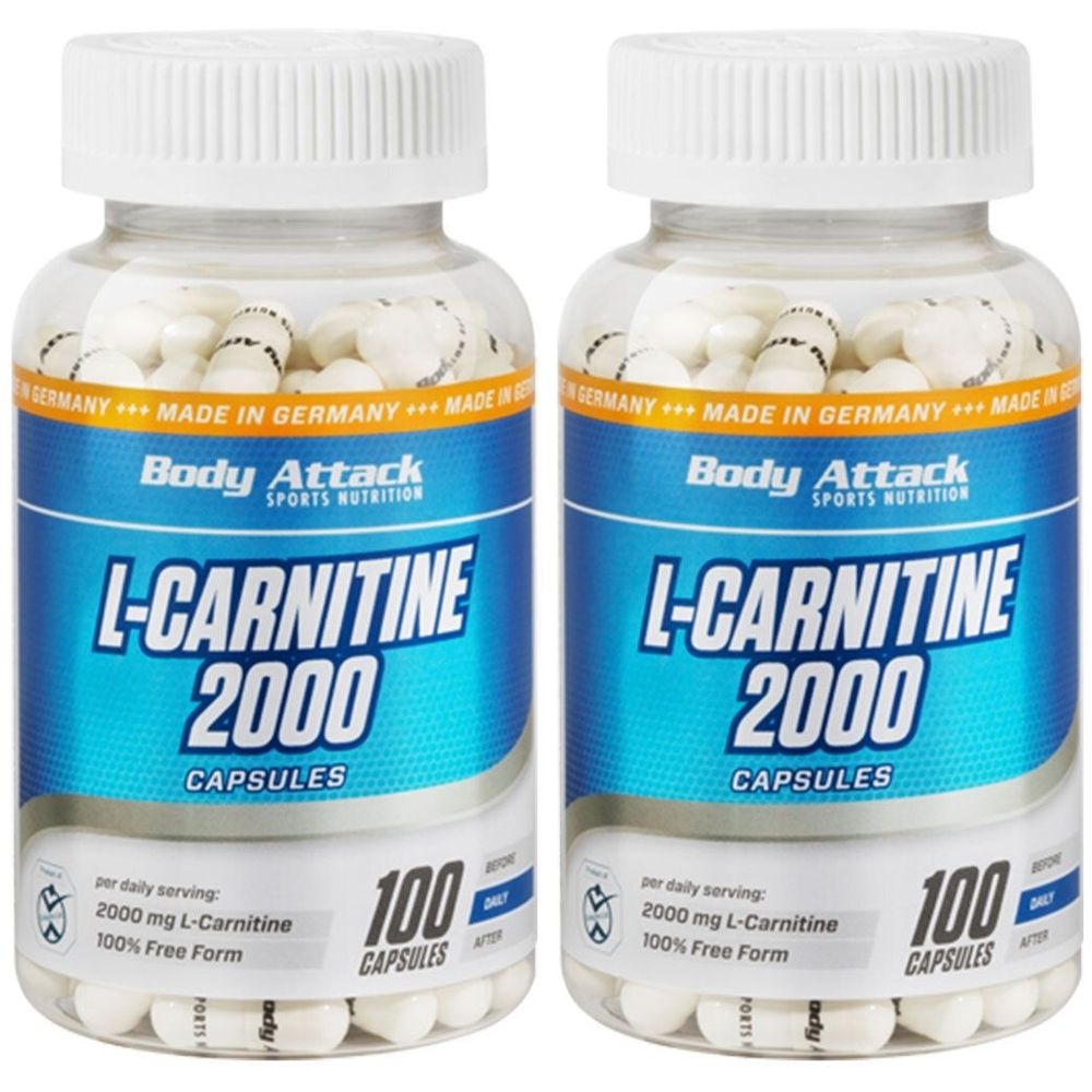 L Carnitine 2000 x2 2x100 St Kapseln