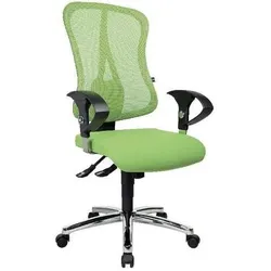 Topstar, Bürostuhl, Drehstuhl Deluxe Netzstoff, Stoff Grün