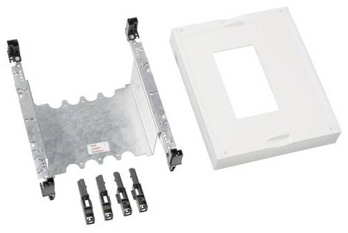 Hager UK21BL2M Baustein universN 300x250 f.Leistungsschalter h250A m.Motorantrieb Baustein Reinweiß (RAL 9010) 250A 1St.