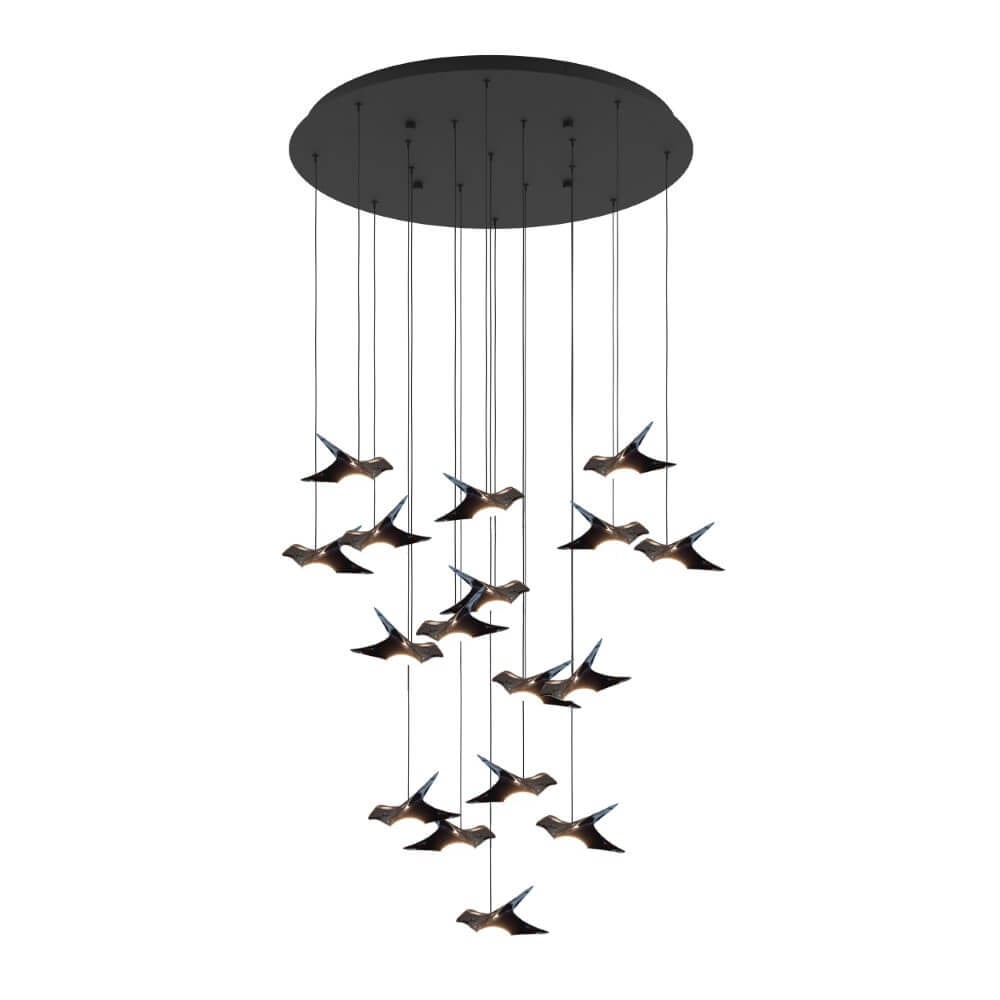 Hanglamp Paratebueno Stars of Light zwart metaal