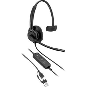 Poly Headset Mission 415 Mono, USB-A, USB-C, On-Ear