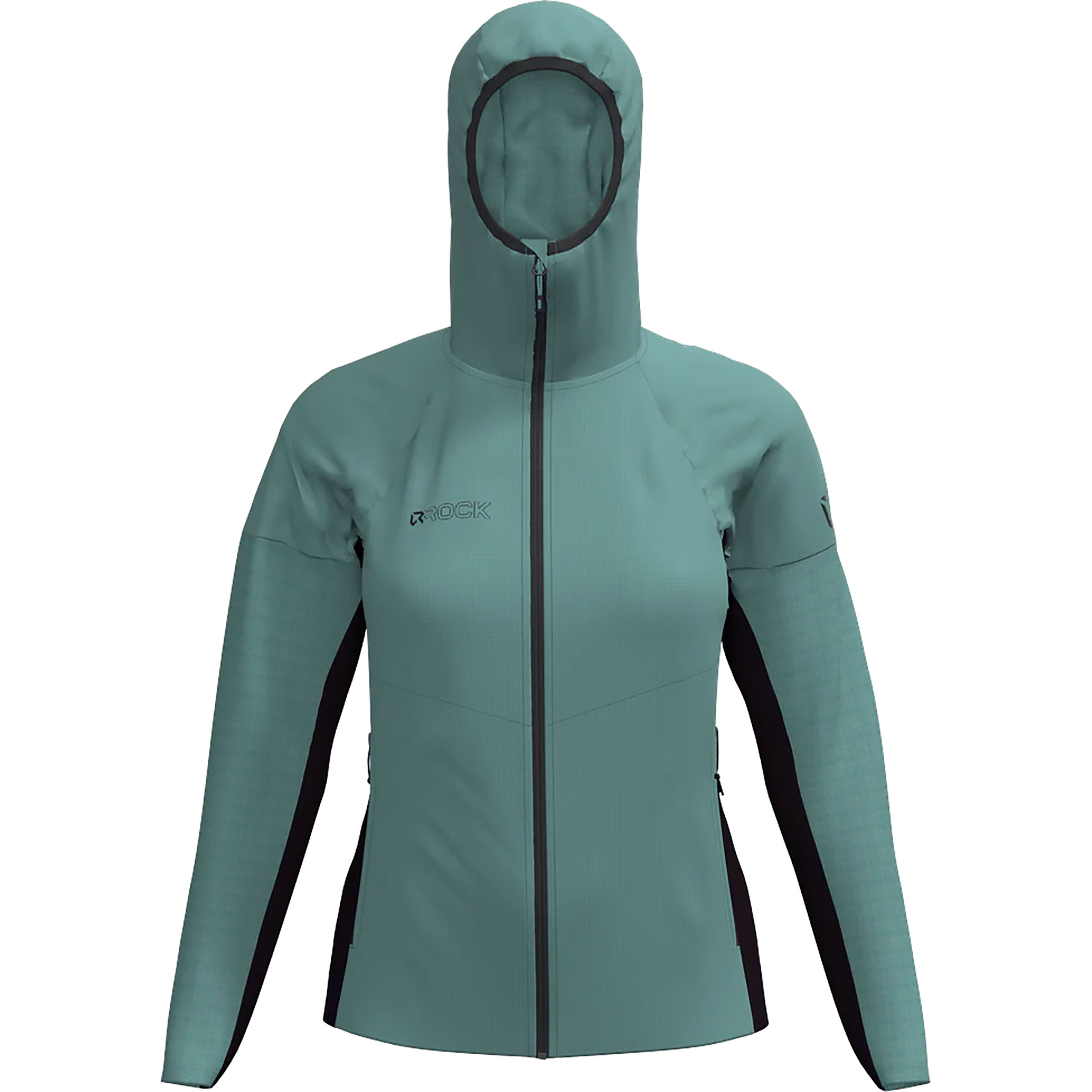 Rock Experience South Face Hybrid Damen Fleecejacke tuerkis Größe XL Camping Windabweisend