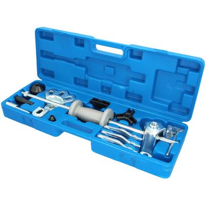 BRILLIANT TOOLS Montagewerkzeugsatz, Radnabe/Radlager Radnaben-Abzieher mit Gleithammer, geschmiedet, 12-tlg. bt671350