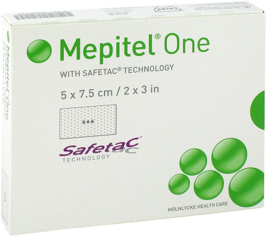 Mepitel One Silikon Netzverband 5x7,5cm