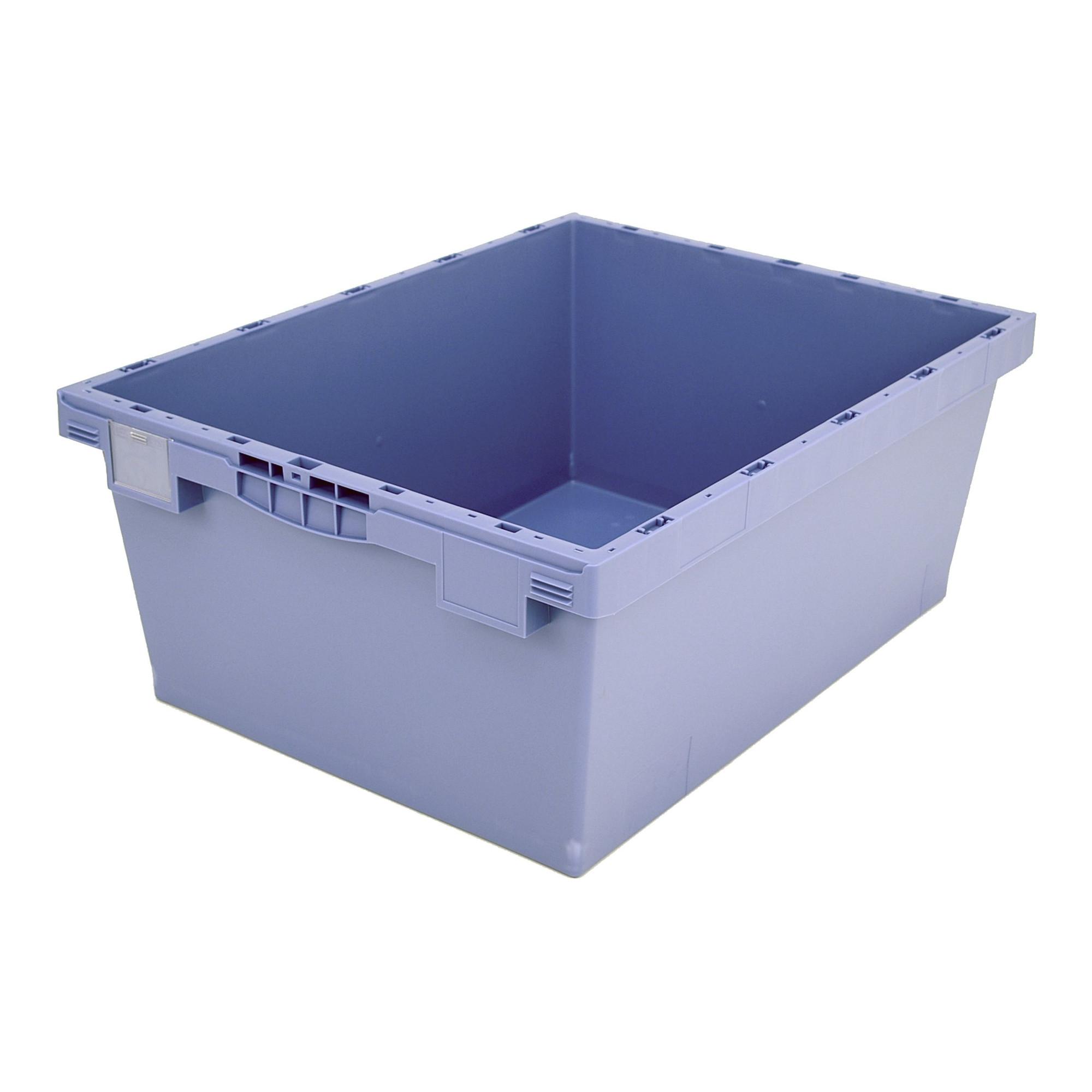 Bito Mehrwegbehälter ohne Zubehör/Gefahrgut / MB 86321 L800xB600xH353 mm, taubenblau (15246)