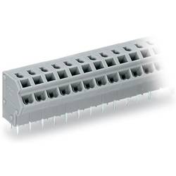 WAGO 254-153 Federkraftklemmblock Polzahl 3 Grau 280 St.