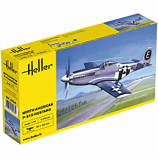 Heller - P-51 D Mustang - 1:72 - 51 Teile 305162