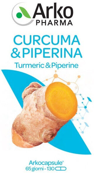 Arkofarm Srl Arkocps Curcuma + Piperina 130 Capsule