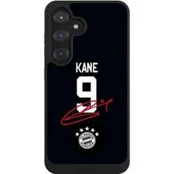 Nivocase Handyhülle für Samsung Galaxy S25 Hülle NIVOpure Case Schwarz FC Bayern München Trikot Harry Kane (Samsung Galaxy S25), Smartphone Hülle, Schwarz