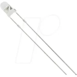 3034W2C-DSA-A - LED,  3mm, bedrahtet, weiß, 2500 mcd, 40°
