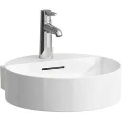 Laufen, Waschbecken, VAL Handwaschbecken, unterbaufähig, ohne Hahnloch, ohne Überlauf, 400x425mm, H811281 (400 mm, 425 mm)