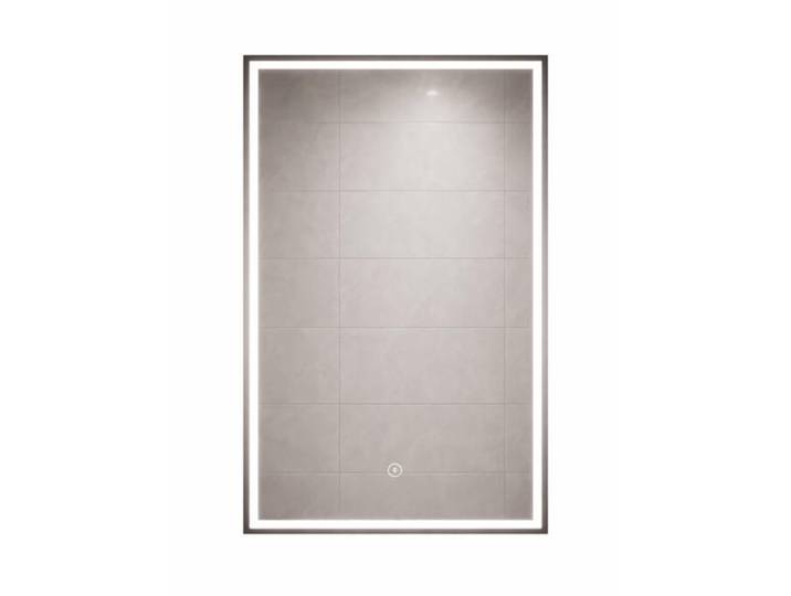 Miroir LED rectangulaire - OTITEC - 50x70 cm - Éclairage LED en façade - Trois températures de lumière