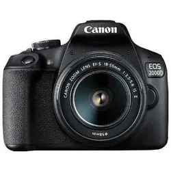 Canon Eos 2000D Bk 18-55 Is Ii Eu26, Kamera, Schwarz