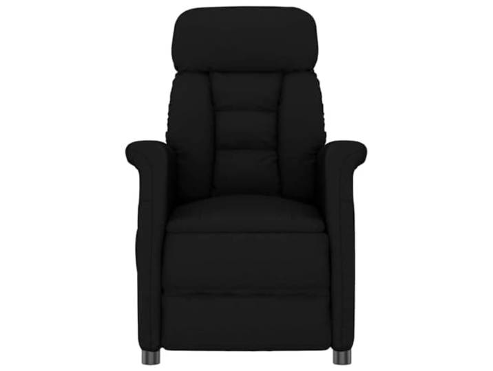 Sessel Schwarz aus Microfaser Schwenkbar, 96,5x70,5x95 cm Ergonomische Armlehnen, stabile Beine, einfache Montage, modernes Design, langlebige Mikrofaser