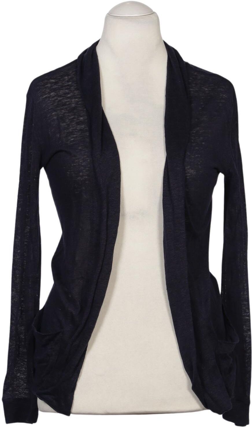 NAF NAF Damen Strickjacke, Marineblau, Gr. M, kein / Etikett - Second Hand
