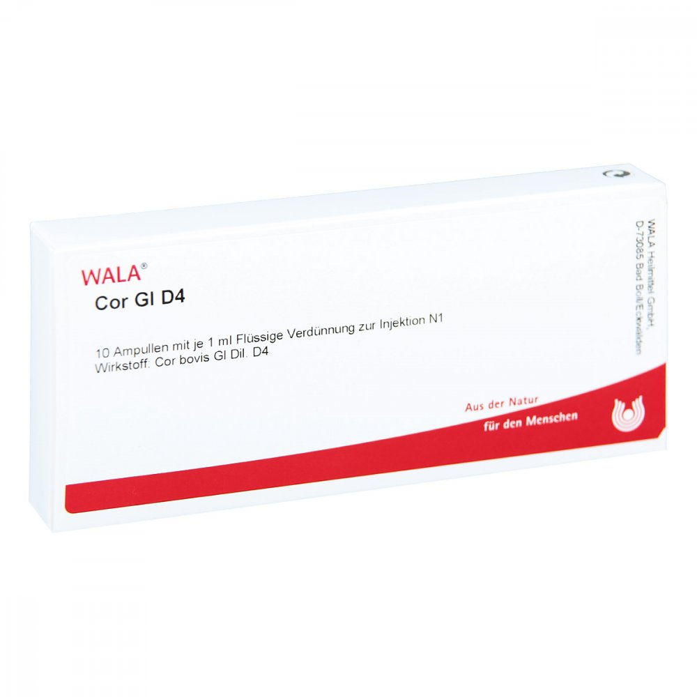 WALA Heilmittel GmbH Cor Gl D4 Ampullen 02829820